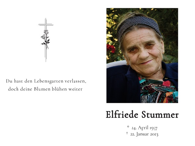 Elfriede Stummer
