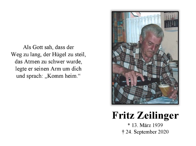Fritz Zeilinger