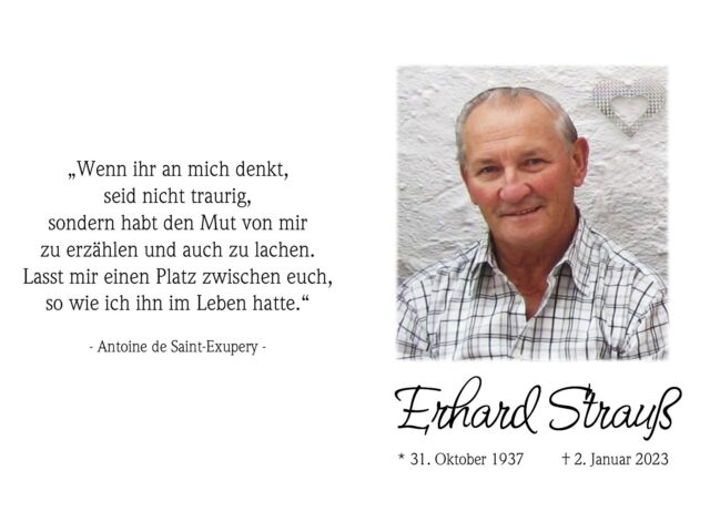 Erhard Strauß