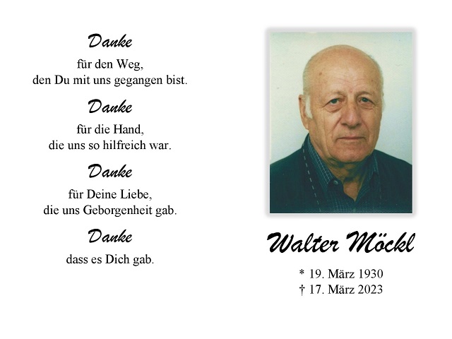 Walter Möckl