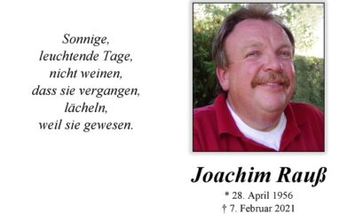 Joachim Rauß
