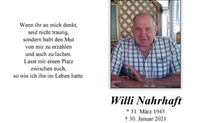 Willi Nahrhaft