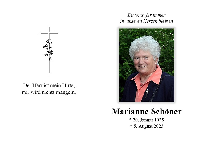 Marianne Schöner