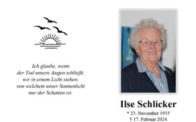 Ilse Schlicker
