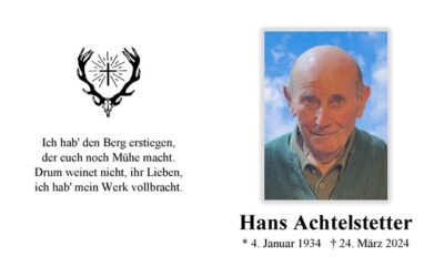 Hans Achtelstetter