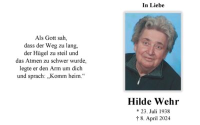 Hilde Wehr