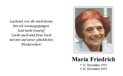 Maria Friedrich